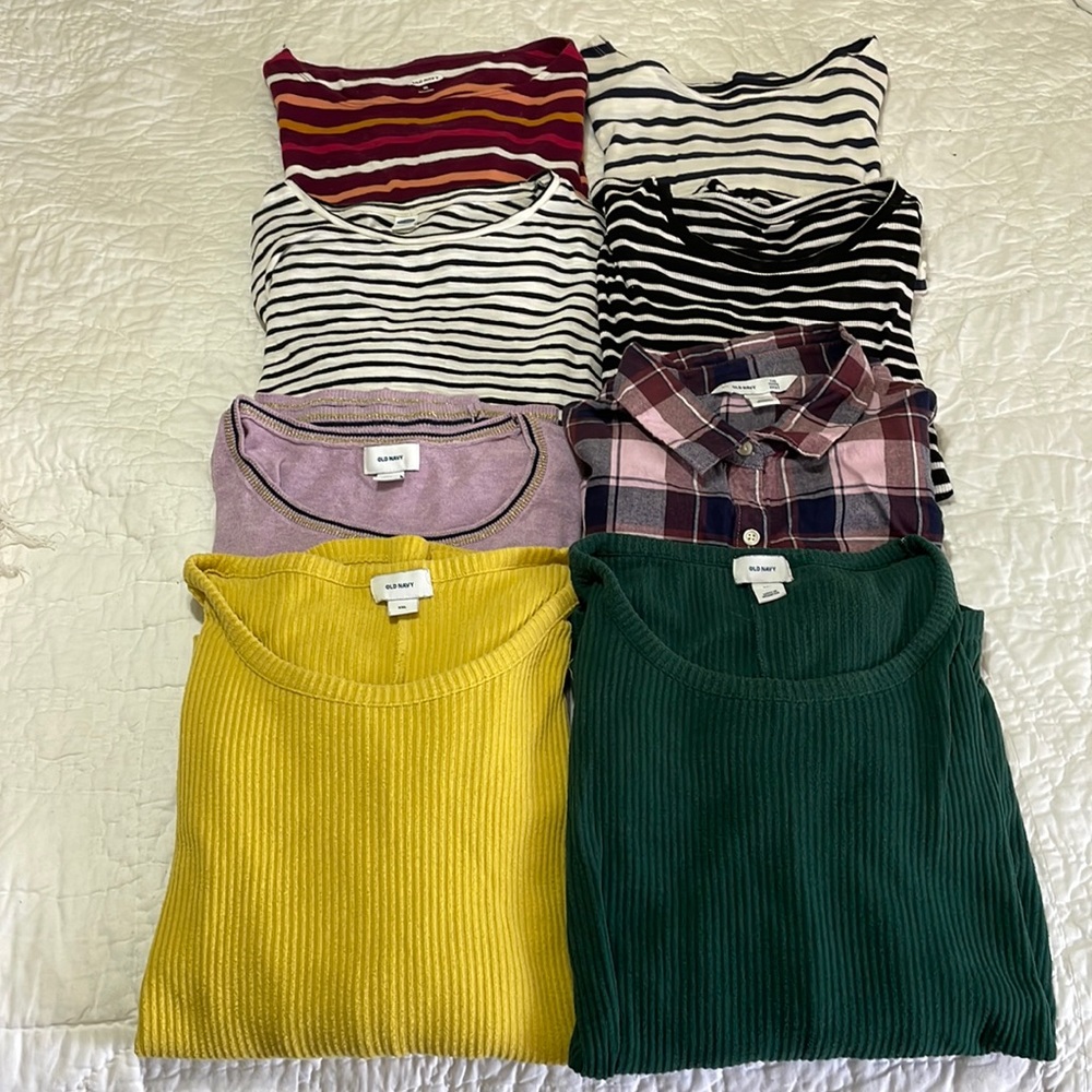 Old navy long sleeve bundle xxl